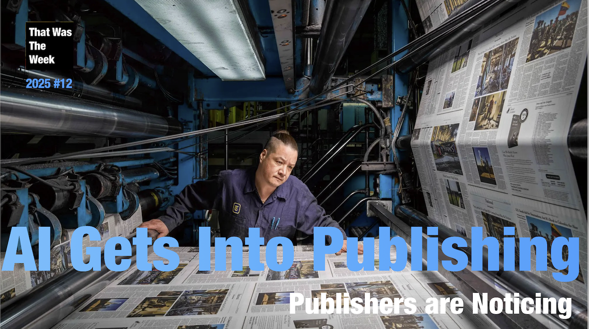 AI Gets Into Publishing cover image