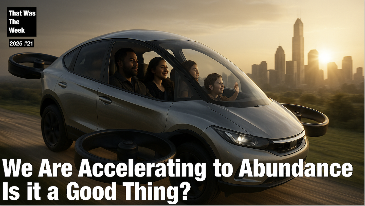 We Are Accelerating to Abundance cover image