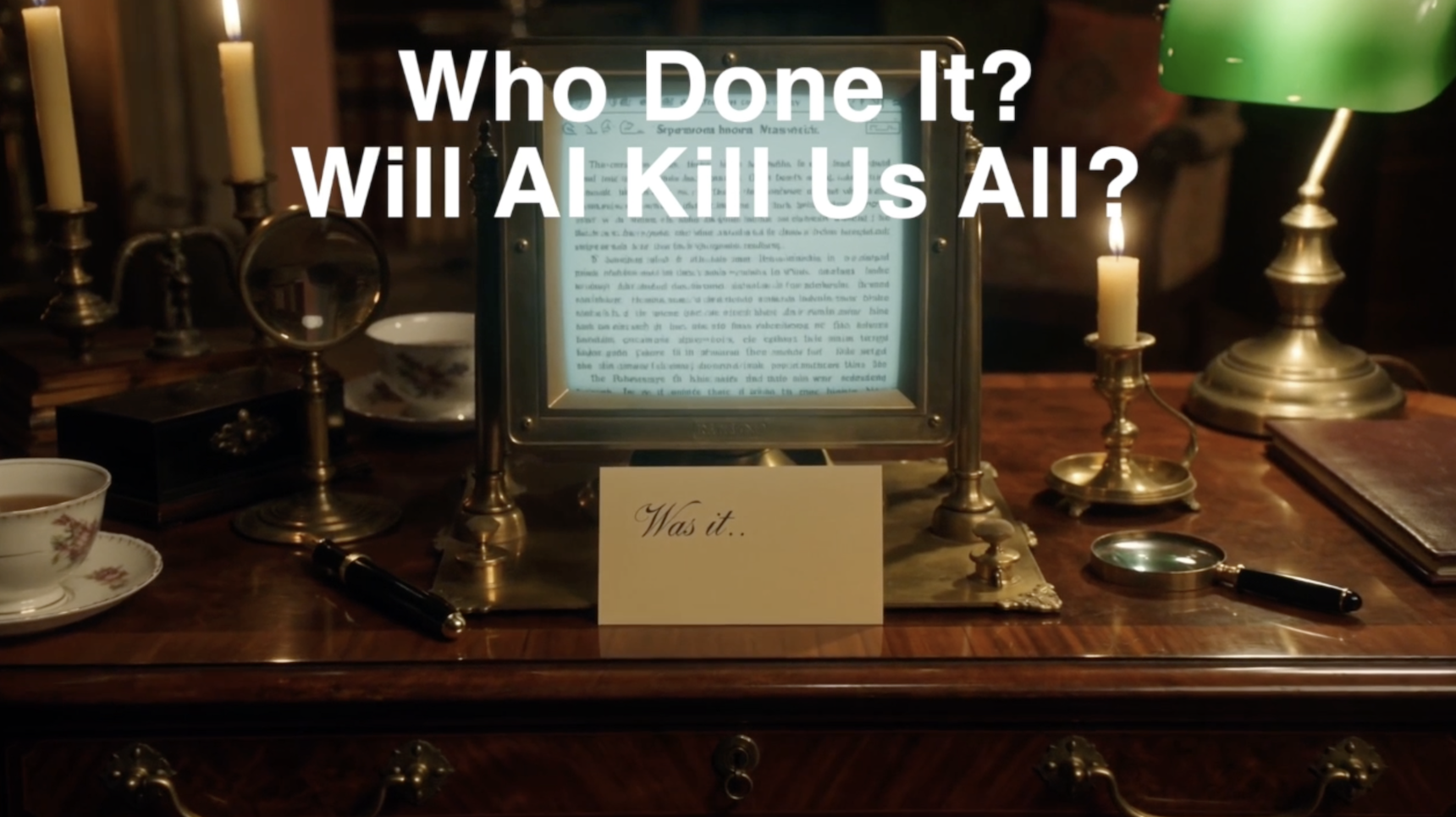 "Who Done It?" - Can AI Kill Us? cover image