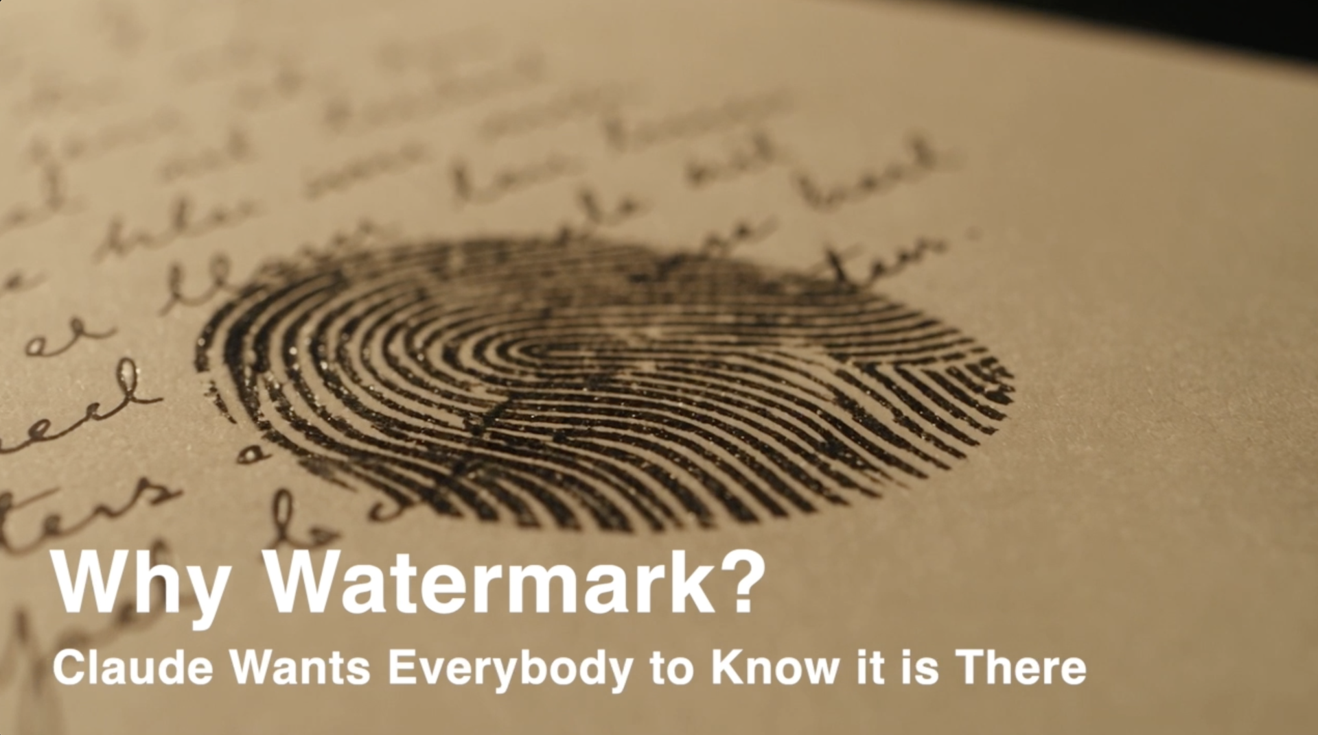 Why Watermark? cover image